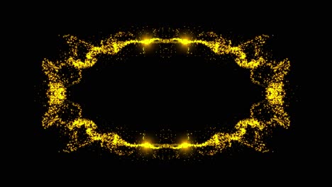 magic-sparkle-particle-glitters-trail-loop-Animation-video-on-black-background